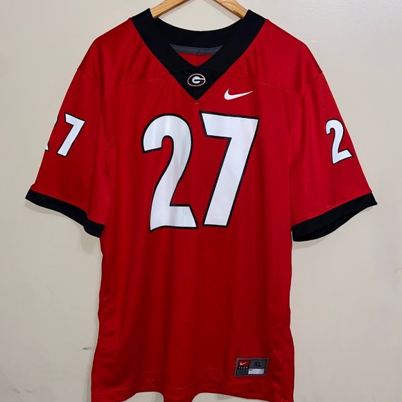 Nike Georgia Bulldogs UGA Nick Chubb #27 Football Jersey CQ0292-660 Mens XL NEW